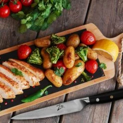 Alpha-Royal Japanese Serie 6" Allzweckmesser Damaszener-Stahl 67-lagig -Küchenbedarf Geschäft 10038998 de 0003 logo