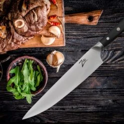 Alpha-Royal German 10" Kochmesser 56 HCR Edelstahl -Küchenbedarf Geschäft 10039000 yy 0005 logo