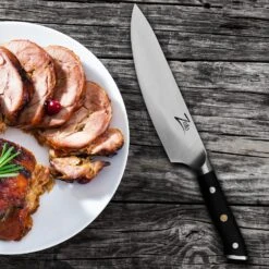 Alpha-Royal German 8" Kochmesser 56 HCR Edelstahl -Küchenbedarf Geschäft 10039001 yy 0003 logo