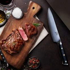 Alpha-Royal German 8" Kochmesser 56 HCR Edelstahl -Küchenbedarf Geschäft 10039001 yy 0004 logo