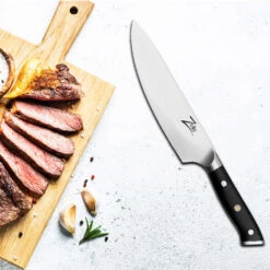 Alpha-Royal German 8" Kochmesser 56 HCR Edelstahl -Küchenbedarf Geschäft 10039001 yy 0006 logo