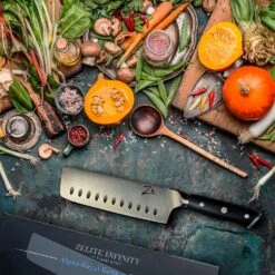 Alpha-Royal German 7" Nakirimesser 56 HCR Edelstahl -Küchenbedarf Geschäft 10039003 yy 0004 logo