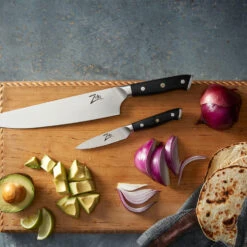 Alpha-Royal German 4" Schälmesser 56 HCR Damaszenerstahl -Küchenbedarf Geschäft 10039004 yy 0003 logo