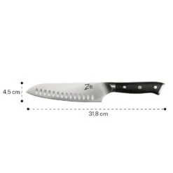 Alpha-Royal German 7" Santokumesser 56 HCR Edelstahl -Küchenbedarf Geschäft 10039005 yy 0007 logo