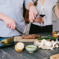 Alpha-Royal German 5" Steakmesser 4er-Set 56 HCR Edelstahl -Küchenbedarf Geschäft 10039006 yy 0003 logo