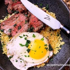 Alpha-Royal German 5" Steakmesser 4er-Set 56 HCR Edelstahl -Küchenbedarf Geschäft 10039006 yy 0004 logo