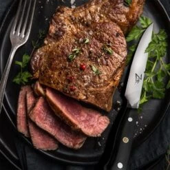 Alpha-Royal German 5" Steakmesser 4er-Set 56 HCR Edelstahl -Küchenbedarf Geschäft 10039006 yy 0007 logo