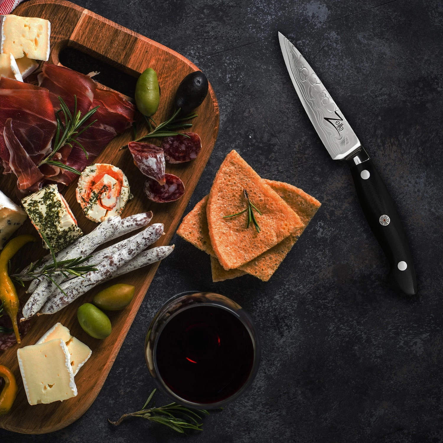 Executive-Plus Serie 4,25" Schälmesser 61 HRC Edelstahl 3 Executive-Plus Serie 4,25" Schälmesser 61 HRC Edelstahl – Bild 3