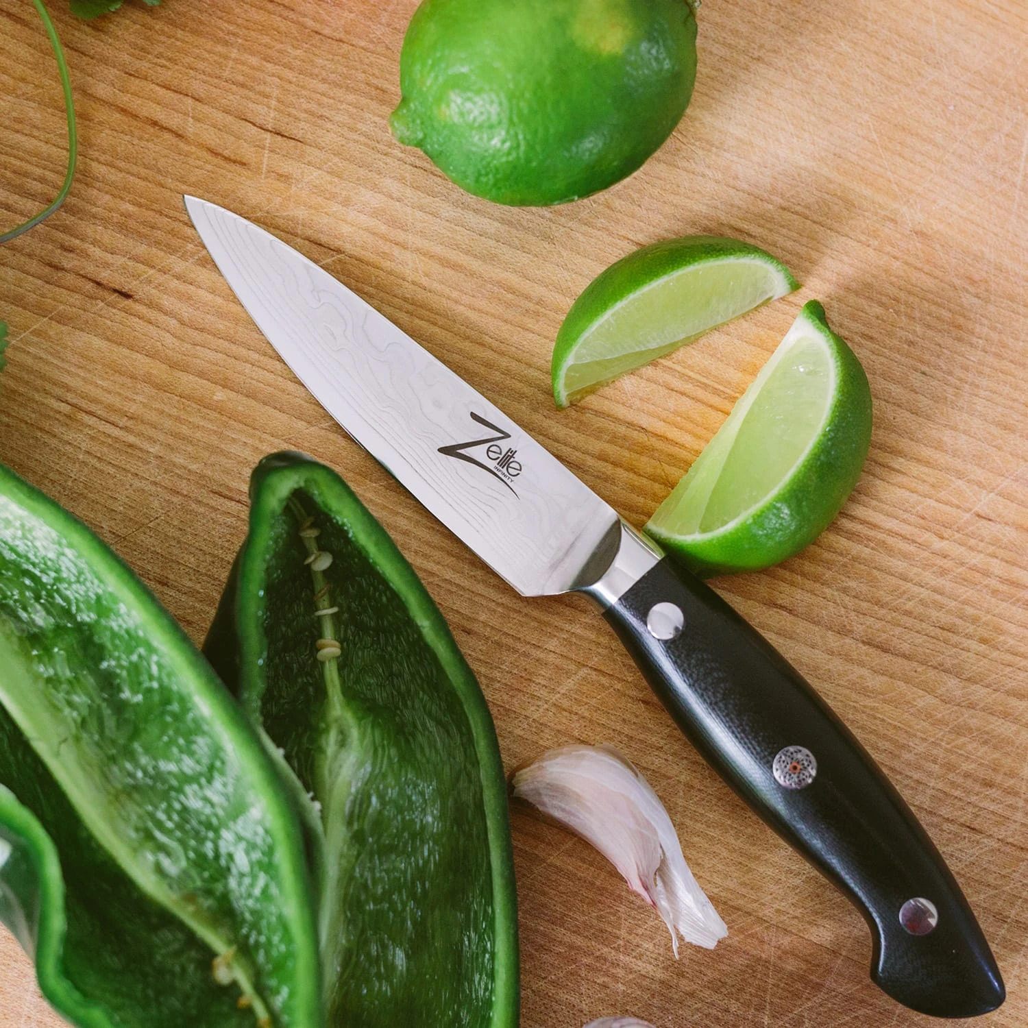 Executive-Plus Serie 4,25" Schälmesser 61 HRC Edelstahl 5 Executive-Plus Serie 4,25" Schälmesser 61 HRC Edelstahl – Bild 5