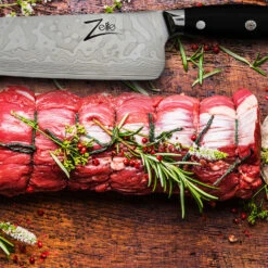 Executive-Plus Serie 10" Kochmesser 61 HRC Damaszenerstahl -Küchenbedarf Geschäft 10039013 de 0004 logo