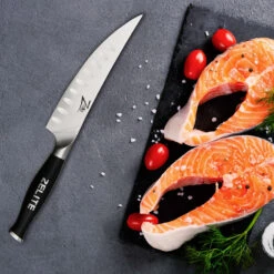 Comfort Pro Serie 6" Ausbeinmesser 56 HRC Hohlkammer Edelstahl -Küchenbedarf Geschäft 10039021 yy 0004 logo