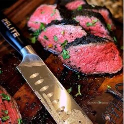 Comfort Pro Serie 12" Aufschnittmesser 56 HRC Edelstahl -Küchenbedarf Geschäft 10039023 yy 0004 logo