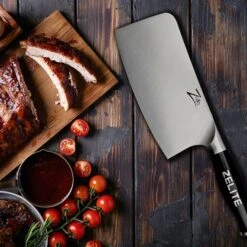 Comfort Pro Serie 7" Hackmesser 56 HRC Edelstahl -Küchenbedarf Geschäft 10039027 yy 0003 logo