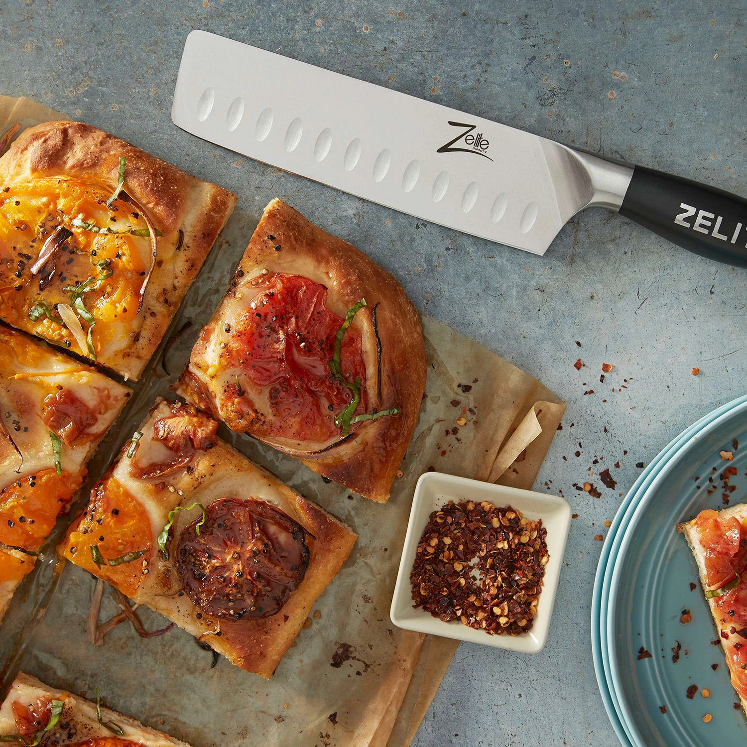 Comfort Pro Serie 7" Nakirimesser 56 HRC Edelstahl 3 Comfort Pro Serie 7" Nakirimesser 56 HRC Edelstahl – Bild 3