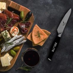 Comfort Pro Serie 4" Schälmesser 56 HRC Edelstahl -Küchenbedarf Geschäft 10039031 yy 0003 logo