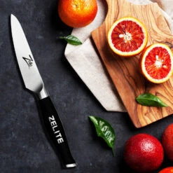 Comfort Pro Serie 4" Schälmesser 56 HRC Edelstahl -Küchenbedarf Geschäft 10039031 yy 0004 logo