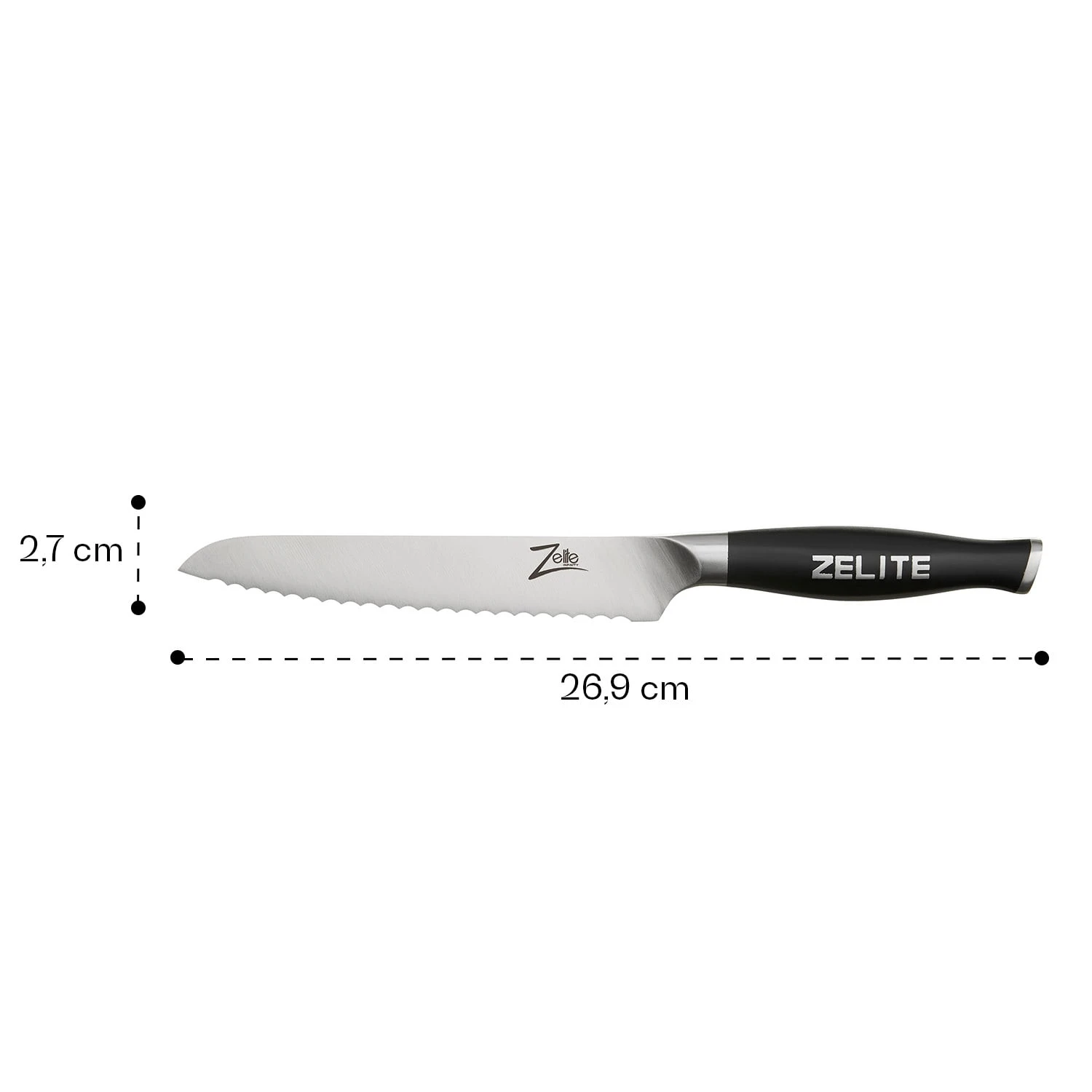 Comfort Pro Serie 6" Allzweckmesser Wellenschliff 56 HRC Edelstahl 5 Comfort Pro Serie 6" Allzweckmesser Wellenschliff 56 HRC Edelstahl – Bild 5