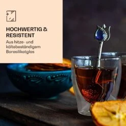 DUOS Doppelwandiges Glas 80 Ml Trinkglas Espresso Borosilikatglas -Küchenbedarf Geschäft 10039886 de 0003 logo