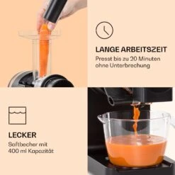 Bella Elegance Saftpresse 200 W 400 Ml BPA-frei -Küchenbedarf Geschäft 10039899 de 0004 logo