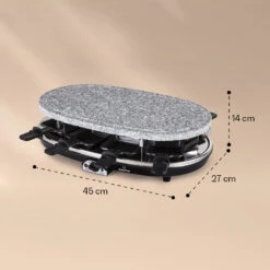 Steaklette Raclette Raclette-Grill Mit Zubehör Für 8 Personen 11 Steaklette Raclette Raclette-Grill Mit Zubehör Für 8 Personen -Küchenbedarf Geschäft 10039925 yy 0006 logo