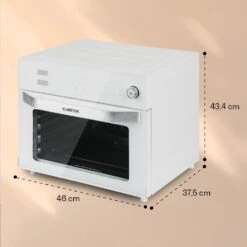 Vigor Air Heißluftfritteuse 1800 W 30 Liter 18 Programme 15 Vigor Air Heißluftfritteuse 1800 W 30 Liter 18 Programme -Küchenbedarf Geschäft 10039941 yy 0008 dimensions