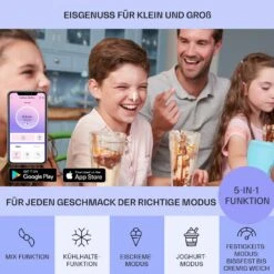 Dolce Bacio Smart Eiscremebereiter Yogurtmaker Kompressor 2 Liter WiFi Touch Edelstahl 10 Dolce Bacio Smart Eiscremebereiter Yogurtmaker Kompressor 2 Liter WiFi Touch Edelstahl -Küchenbedarf Geschäft 10040048 de 0003 logo