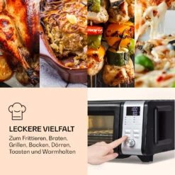 Vita-Crisp Heißluftfritteuse 1700W 10L 8 Funktionen Platzsparend -Küchenbedarf Geschäft 10040223 de 0004 logo