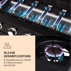 Valdosta 6.1 Gasgrill 6+1 Brenner 19,3 KW Gesamtleistung -Küchenbedarf Geschäft 10040269 de 0004 logo