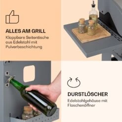 Lucifer 4 Gasgrill 4 X 3,6 KW Brenner 69x45cm Grill Edelstahl Mobil 12 Lucifer 4 Gasgrill 4 X 3,6 KW Brenner 69x45cm Grill Edelstahl Mobil -Küchenbedarf Geschäft 10040281 de 0005 logo