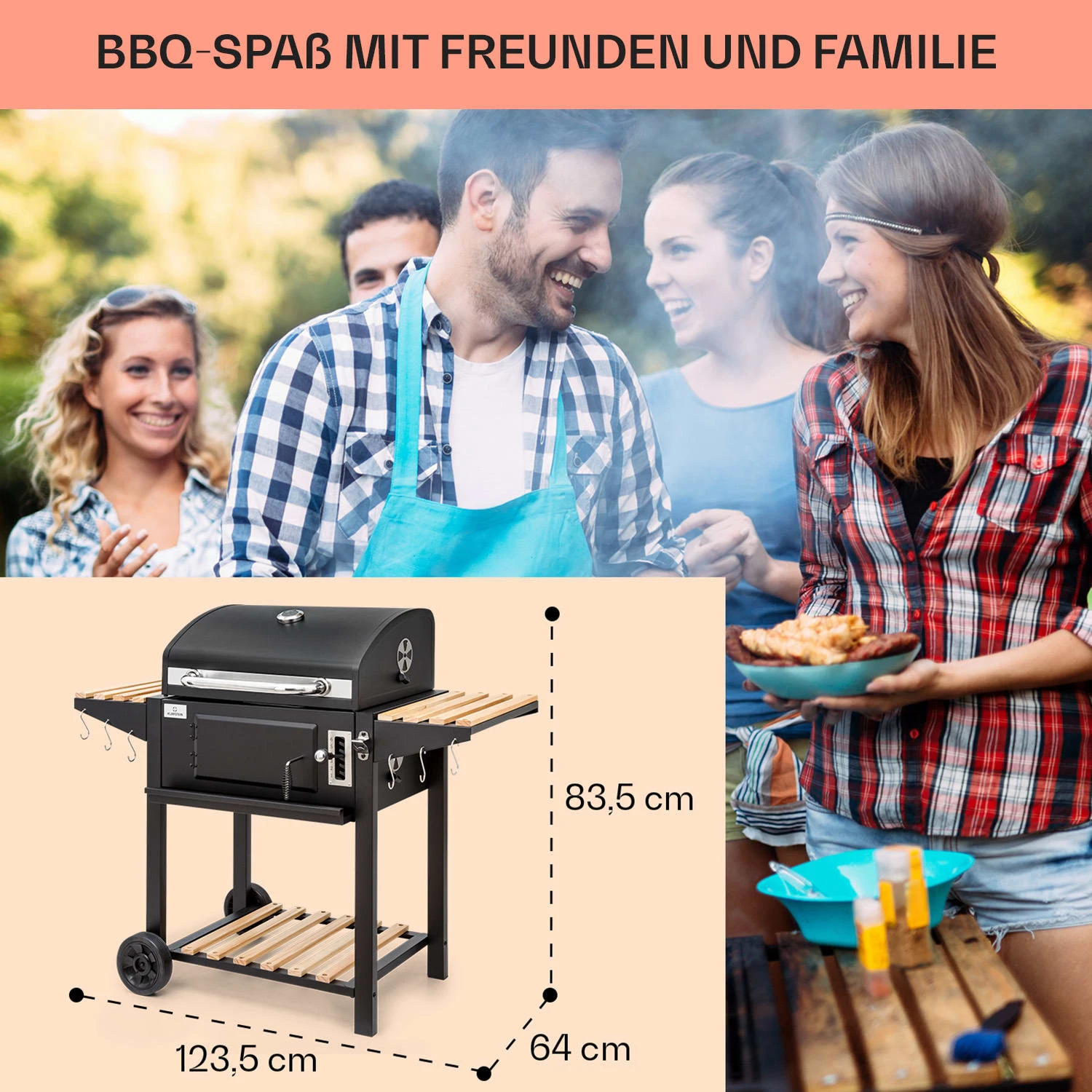 Aberdeen Single Holzkohlegrill 7 Aberdeen Single Holzkohlegrill – Bild 7