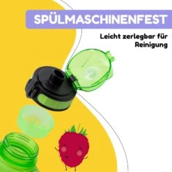Schmatzfatz Trinkflasche Sportflasche 500 Ml 24 Cm Tritan -Küchenbedarf Geschäft 10040330 de 0004 usp