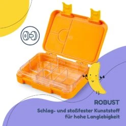 Junior Lunchbox 6 Fächer 21,3 X 15 X 4,5 Cm (BxHxT) BPA-frei 14 Junior Lunchbox 6 Fächer 21,3 X 15 X 4,5 Cm (BxHxT) BPA-frei -Küchenbedarf Geschäft 10040339 de 0006 usp