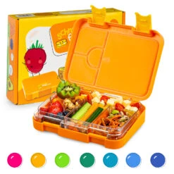 Junior Lunchbox 6 Fächer 21,3 X 15 X 4,5 Cm (BxHxT) BPA-frei