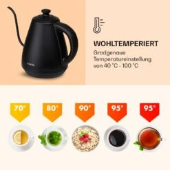 Garcon Wasserkocher 1L 2000W Warmhaltefunktion Schwanenhals Edelstahl 9 Garcon Wasserkocher 1L 2000W Warmhaltefunktion Schwanenhals Edelstahl -Küchenbedarf Geschäft 10040347 de 0003 logo