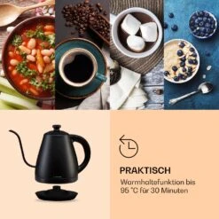 Garcon Wasserkocher 1L 2000W Warmhaltefunktion Schwanenhals Edelstahl 12 Garcon Wasserkocher 1L 2000W Warmhaltefunktion Schwanenhals Edelstahl -Küchenbedarf Geschäft 10040347 de 0006 logo