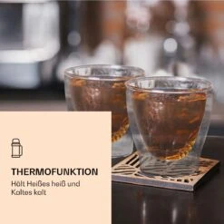 DUOS Doppelwandiges Glas 80 Ml Trinkglas Espresso Borosilikatglas -Küchenbedarf Geschäft 10040370 de 0004 logo