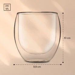 DUOS Jumbo Doppelwandiges Glas 310 Ml Thermofunktion Edelstahl-Löffel 13 DUOS Jumbo Doppelwandiges Glas 310 Ml Thermofunktion Edelstahl-Löffel -Küchenbedarf Geschäft 10040388 yy 0007 logo