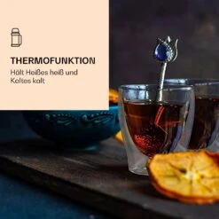 DUOS Doppelwandiges Glas 200 Ml Thermofunktion Inkl. Edelstahl-Löffel -Küchenbedarf Geschäft 10040393 de 0004 logo