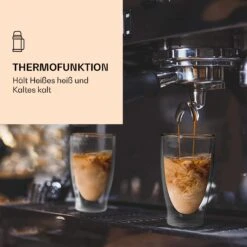 DUOS Doppelwandiges Glas 400 Ml Thermofunktion Inkl. Edelstahl-Löffel -Küchenbedarf Geschäft 10040395 de 0004 logo