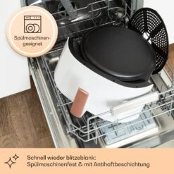 Air Bloom Heißluftfritteuse Dampffunktion 1500W 7,5 Liter 16 Programme -Küchenbedarf Geschäft 10040496 de 0005 usp
