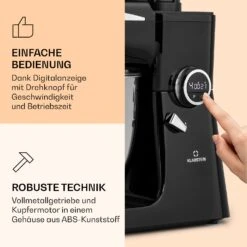 Renata Rossa Küchenmaschine 3-in-1 2000W 2,7PS 5Ltr Edelstahl BPA-frei 10 Renata Rossa Küchenmaschine 3-in-1 2000W 2,7PS 5Ltr Edelstahl BPA-frei -Küchenbedarf Geschäft 10040500 de 0003 logo