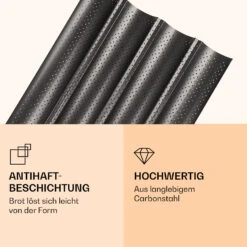 Feelino Baguettblech 4 Mulden -Küchenbedarf Geschäft 10040542 de 0003 logo