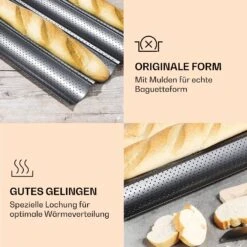 Feelino Baguettblech 4 Mulden -Küchenbedarf Geschäft 10040542 de 0004 logo
