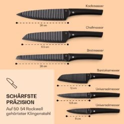 Kissaki Messerset Magnetisch Antihaftversiegelung Wellenform -Küchenbedarf Geschäft 10040700 de 0003 logo