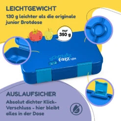 Schmatzfatz By Lite Lunchbox 6 Fächer 20,8x4,5x15 Cm BPA-frei Tritan -Küchenbedarf Geschäft 10040714 de 0003 logo
