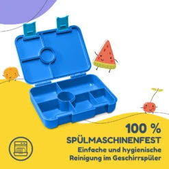Schmatzfatz By Lite Lunchbox 6 Fächer 20,8x4,5x15 Cm BPA-frei Tritan -Küchenbedarf Geschäft 10040714 de 0005 logo