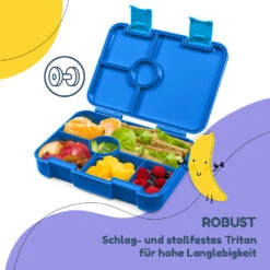 Schmatzfatz By Lite Lunchbox 6 Fächer 20,8x4,5x15 Cm BPA-frei Tritan -Küchenbedarf Geschäft 10040714 de 0006 logo
