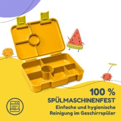 Schmatzfatz By Lite Lunchbox 6 Fächer 20,8x4,5x15 Cm BPA-frei Tritan -Küchenbedarf Geschäft 10040717 de 0005 logo