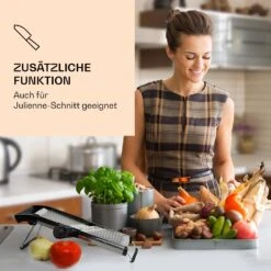 Mandoline Küchenhobel Gourmet Edelstahl 1 Bis 9 Mm Julienne-Schneider -Küchenbedarf Geschäft 10040835 de 0002 logo