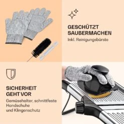 Mandoline Küchenhobel Gourmet Edelstahl 1 Bis 9 Mm Julienne-Schneider -Küchenbedarf Geschäft 10040835 de 0004 logo